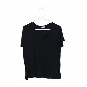 BOHME Womens Loose Pocket Tshirt